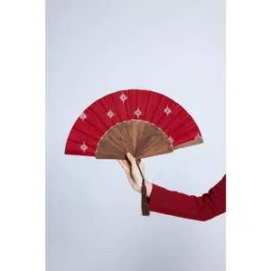 OE Lunar 2025 - Red Xiao Batik Fan