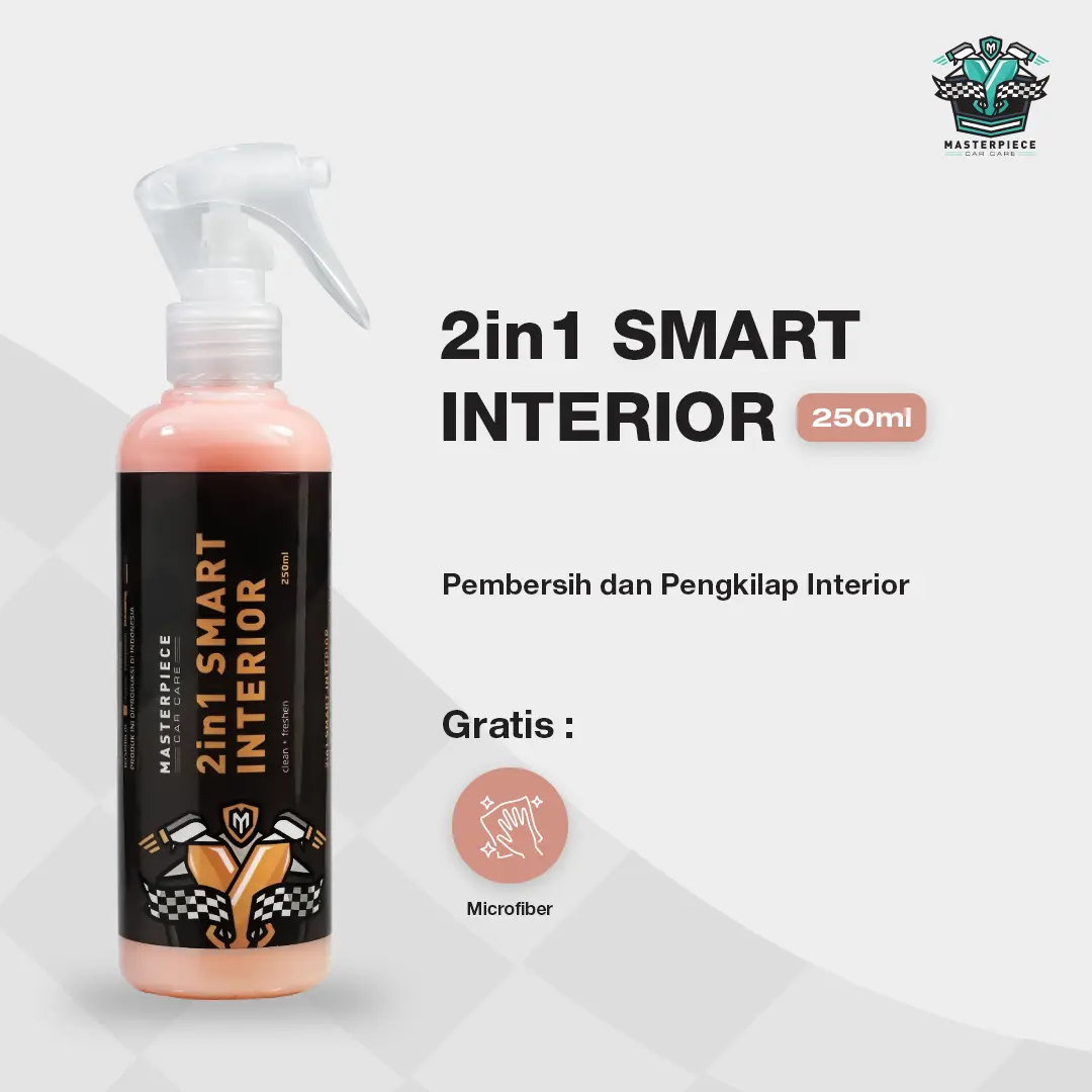 Masterpiece Smart Interior | Obat Pembersih Pengkilap Dashboard Mobil