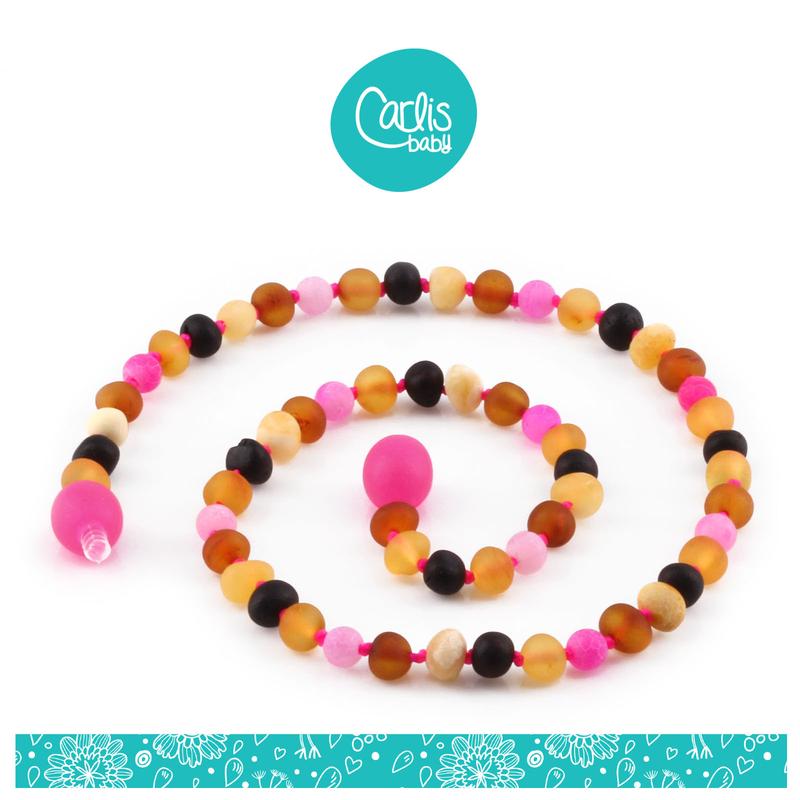 AGL41 Kalung dan Gelang Amber Bayi Tumbuh Gigi Bayi By Carlis Baby. 4