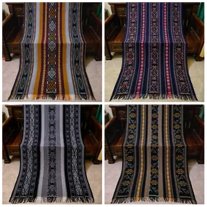 Kain Tenun Blanket Tenun Troso Kain Tenun Jepara Motif Etnik Nusantara