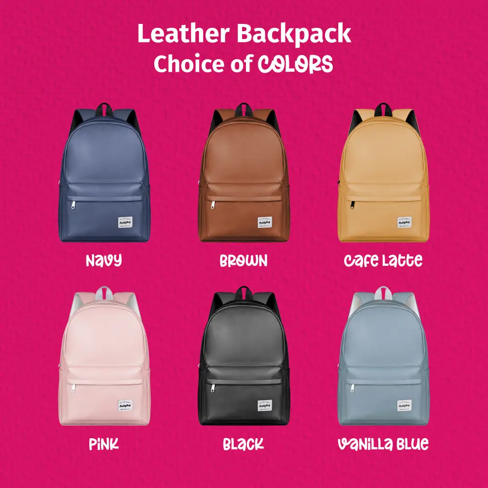 Basic Ransel Bacpack Paddy Basic Leather Backpack - Paddybag Tas Ransel Kulit Sekolah ...