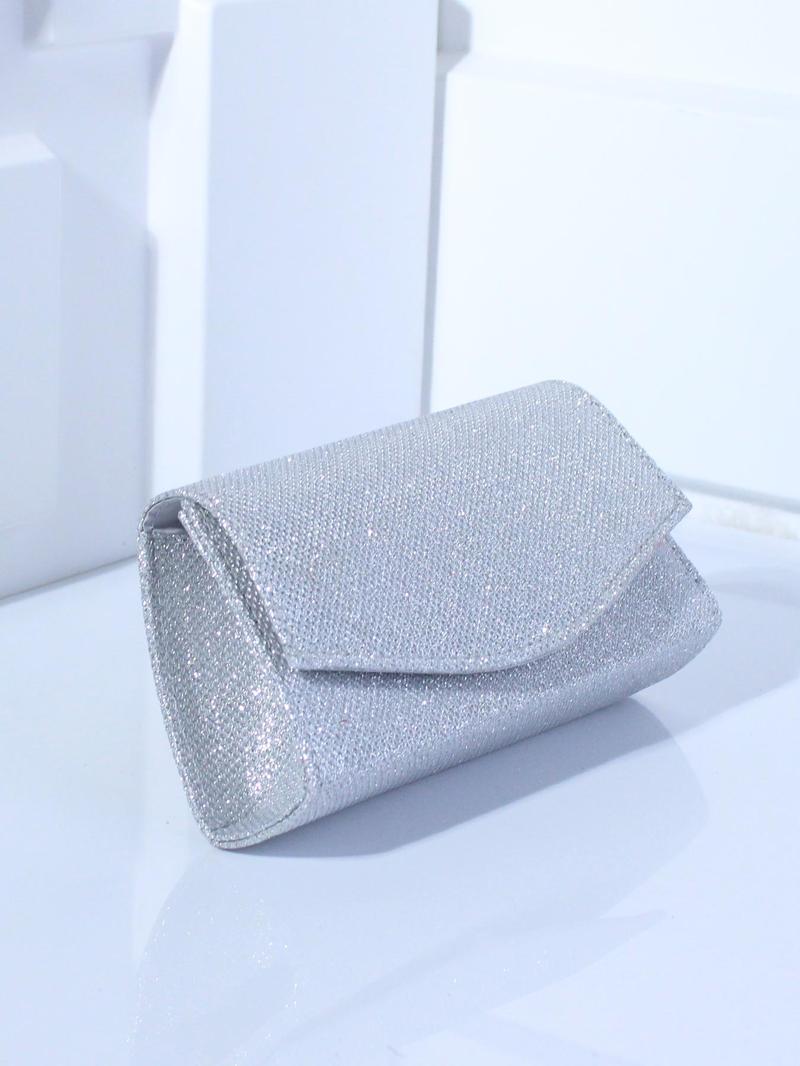 Product Introduction of Women's Elegant Glitter Evening Bag, Trendy Exquisite Evening Crossbody Bag, Fashionable Bling Evening Bag for Party Decoration 0