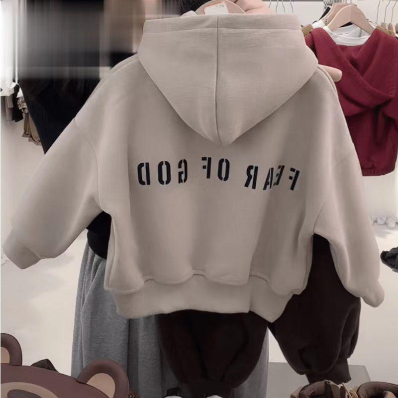 Product Introduction of Áo Hoodie Nhung, Quần Áo Bé Trai Và Bé Gái, Hàng Mới Về, Lông Cừu Một Lớp, Phong Cách Hàn Quốc, Thường Ngày Và Dáng Rộng Vừa Vặn, Thích Hợp Cho Trẻ Em 14