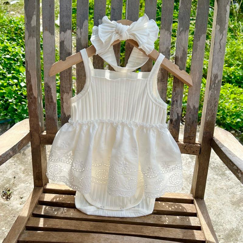 Body suit kèm Tuban nơ cho bé gái