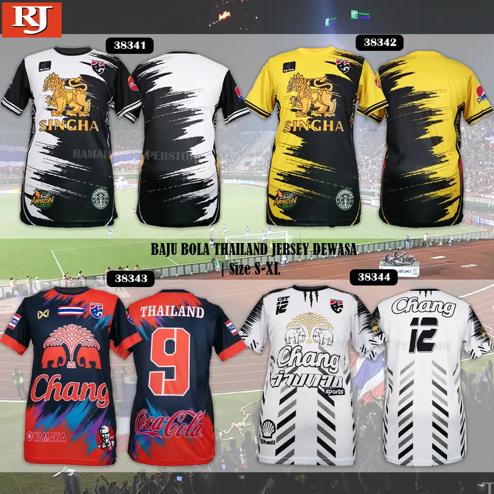 New couple top Adult Thai football jersey printed 3D T-shirt size super sweat absorption