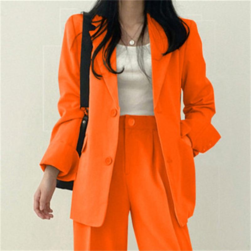 Product Introduction of Suit Jacket for Women 2024 Spring New Korean Style Coat Temperament Commute Blue Design Sense Niche Suit for Women 20
