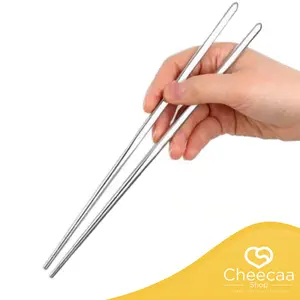 Sumpit Stainless Steel Anti Karat Sumpit Korea