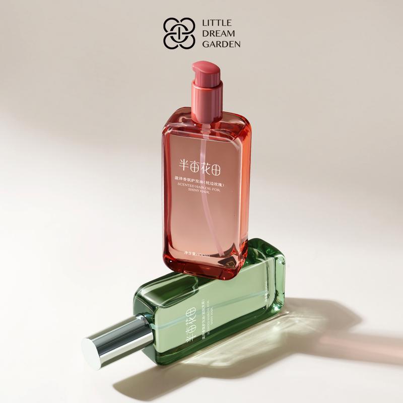 Tinh dầu dưỡng tóc Little Dream Garden 100ml - Hương hoa Hồng và hương Nhài - Lưu hương thơm lâu