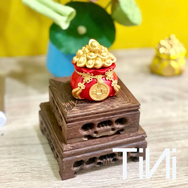 CHÂN BÀN THỜ TRÒN - VUÔNG trang trí bàn thờ thần tài thổ địa mini, shop, bàn làm việc 0