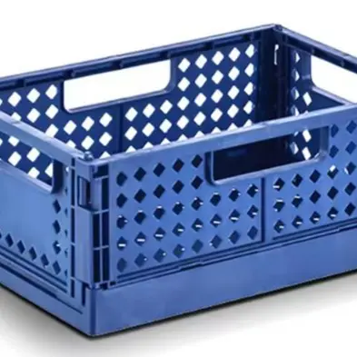 Keranjang Lipat Mini Kotak Penyimpanan Storage Box Serbaguna 1