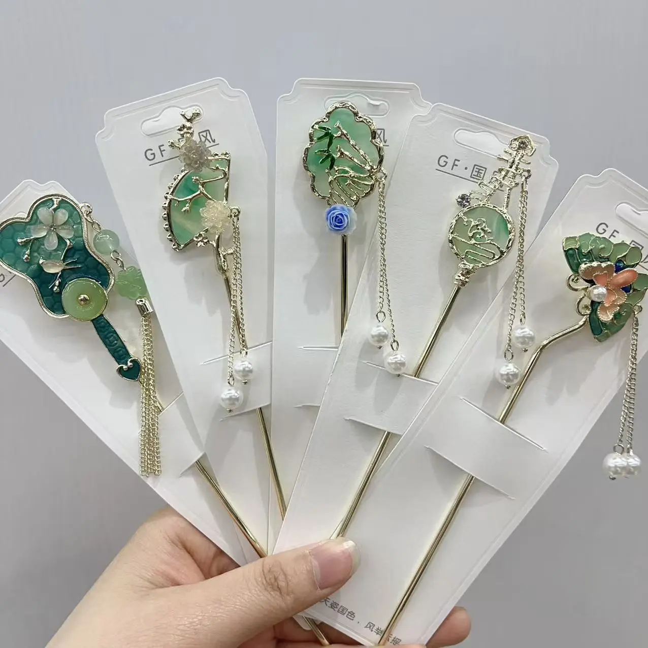 Kẹp Tóc Tua Rua Phong Cách Trung Quốc Mới