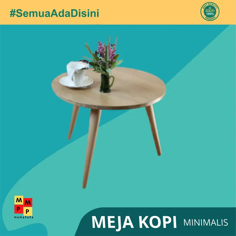coffee table meja kopi meja bundar minimalis harga spesial meja samping bulat 1