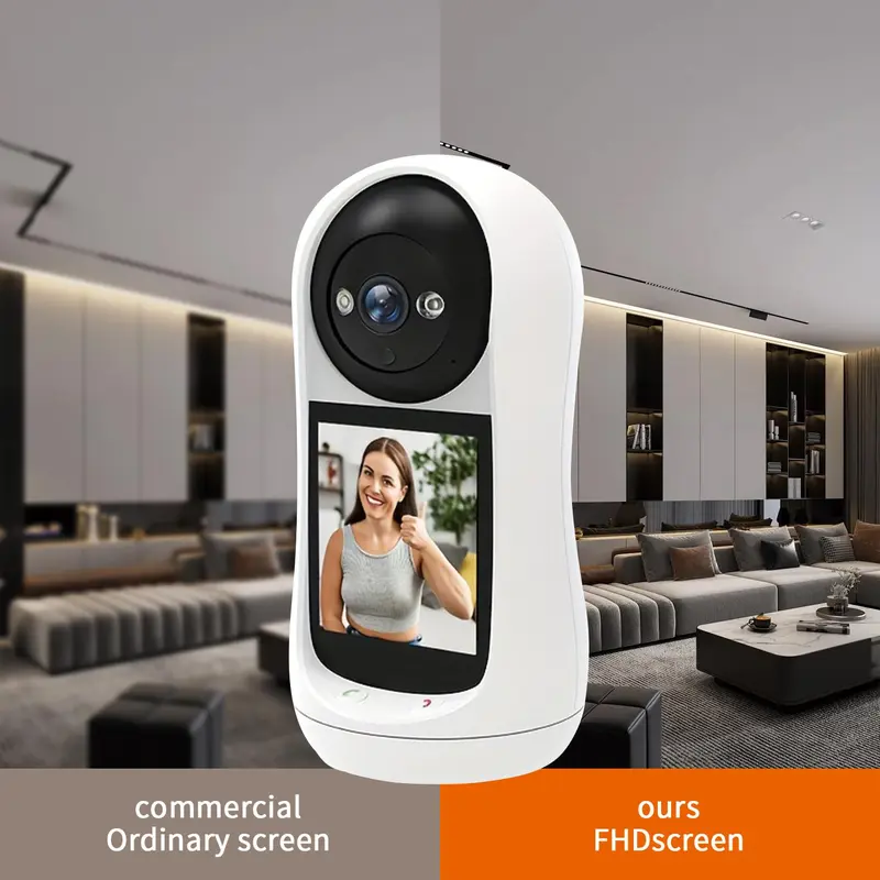 1080P HD Smart Security Camera, USB Powered WiFi Camera with Night Vision, Motion-Detection Camera with Two-Way Audio for Home Surveillance 2