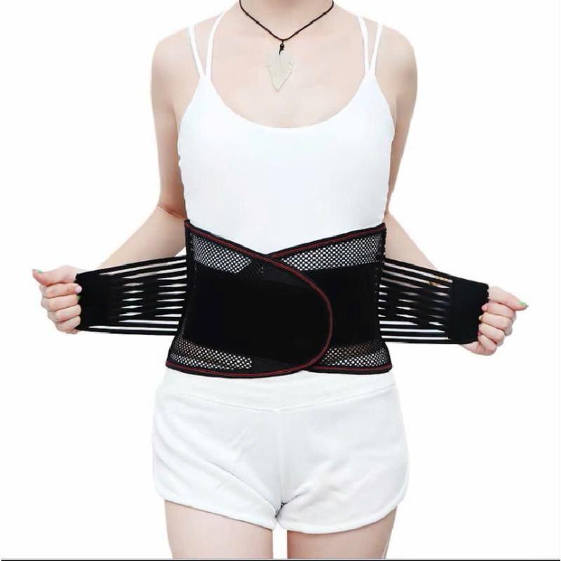 Đai Lưng Cộtt Sốg Th0át Vị, Đ@u Lưng - Màu Đen - Size S/M/L/XL
