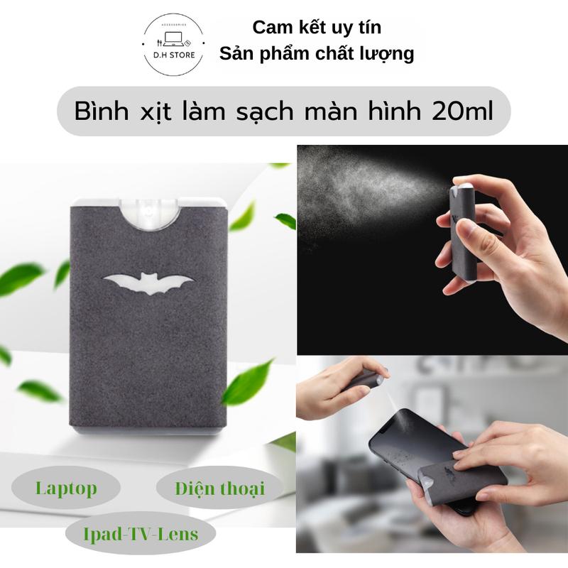 Bình xịt vệ sinh màn hình Điện thoại, Ipad, Laptop, Tv, Camera 20ml - D.H STORE 2