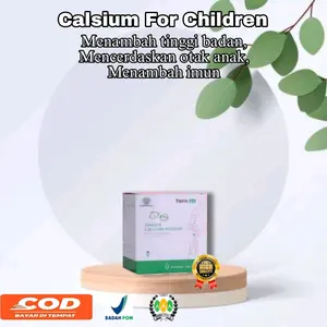 Calsium Tiens For Children – Suplemen Kalsium Anak, Nutrisi Tumbuh Kembang, Dukung Pertumbuhan Tulang & Gigi, Vitamin Anak Agar Aktif & Sehat