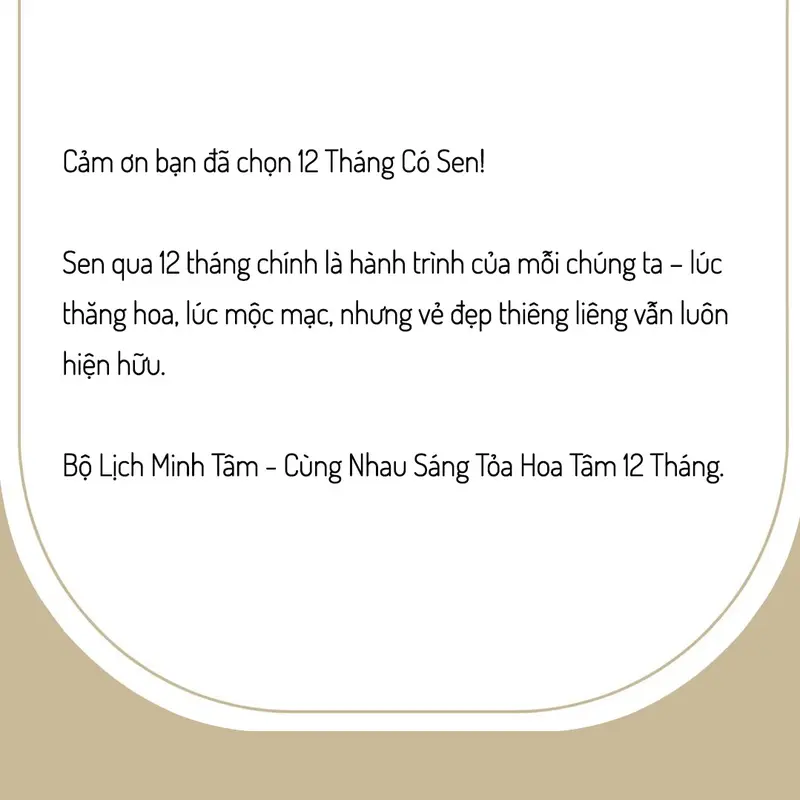 Lịch Để Bàn Nghệ Thuật 2025 Đế Gỗ Sáng Tạo - Chủ Đề 12 Tháng Có Sen 8