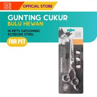 Gambar M-Pets Grooming Scissors Steel / Gunting Bulu Anjing Kucing dari M-Pets Volk Pets Indonesia Kota Tangerang 1 Tokopedia