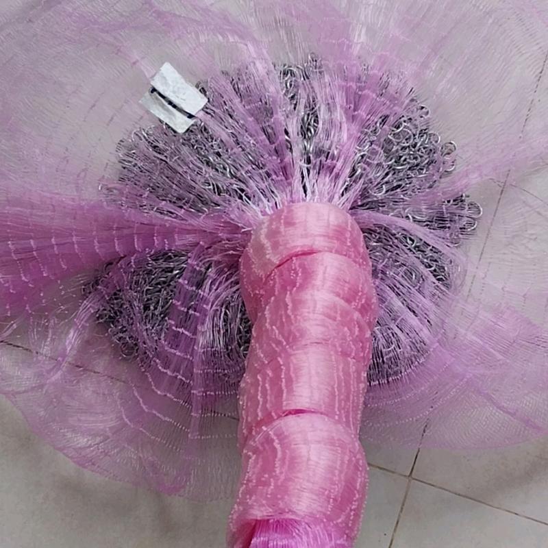 Chài cá hàng Thái nặng 7kg cước 30 cao 4m8 chu vi 28m lổ 3p Bắt Cá Fishing