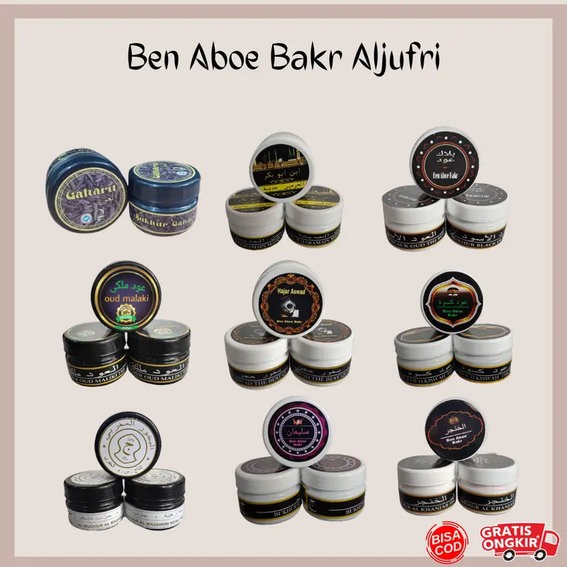 Promo Buhur Ben Aboe Bakr ALJUFRI / Buhur SM ALJUFRI / Bukhur Habaib Minyak 0
