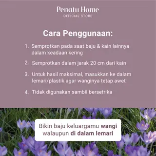 Parfum Laundry Premium Penatu Home - Lily Of The Valley Jirigen 1L 3