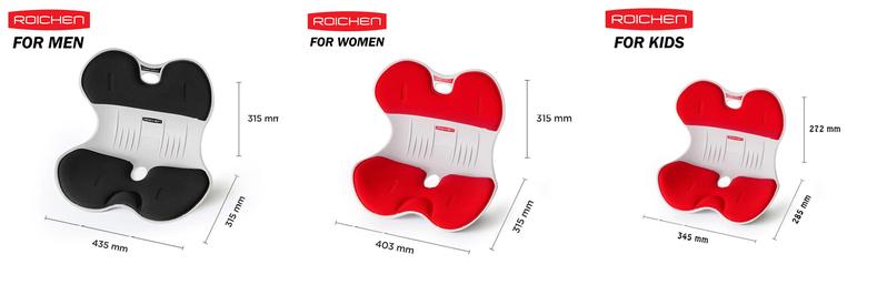 Product Introduction of COMBO 2 Ghế chỉnh dáng ngồi đúng - Roichen Hàn Quốc (Made in Korea). Dùng cho Nam, Nữ - Nhiều Combo lựa chọn 13