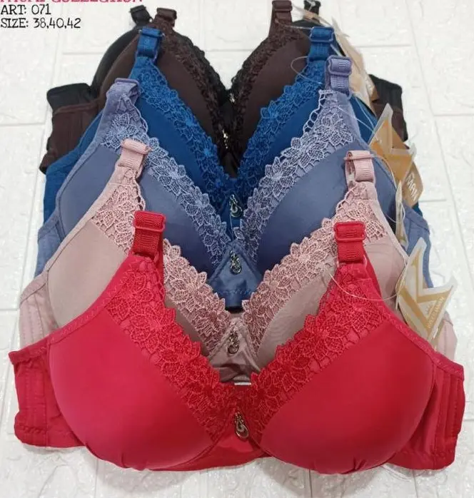( 4 Pcs ) BH BRA Busa tanpa kawat kait 3 ort cup besar cantik | Paket Usaha | size 36 38 40 42