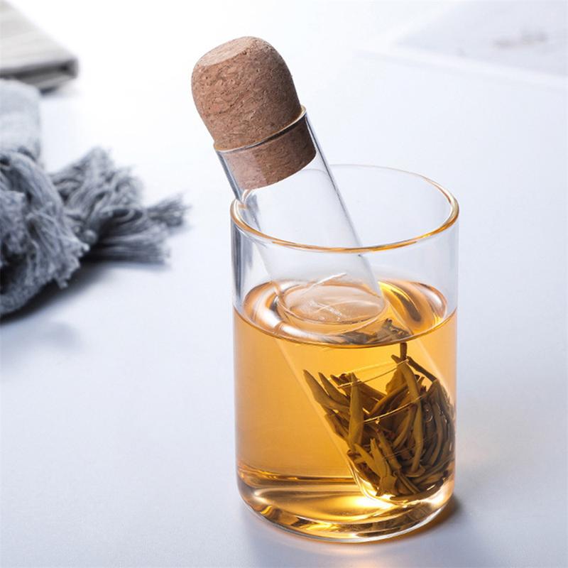Creative Transparent Tea Leak Heat-resistant Glass Tea Set Tea - TikTok ...