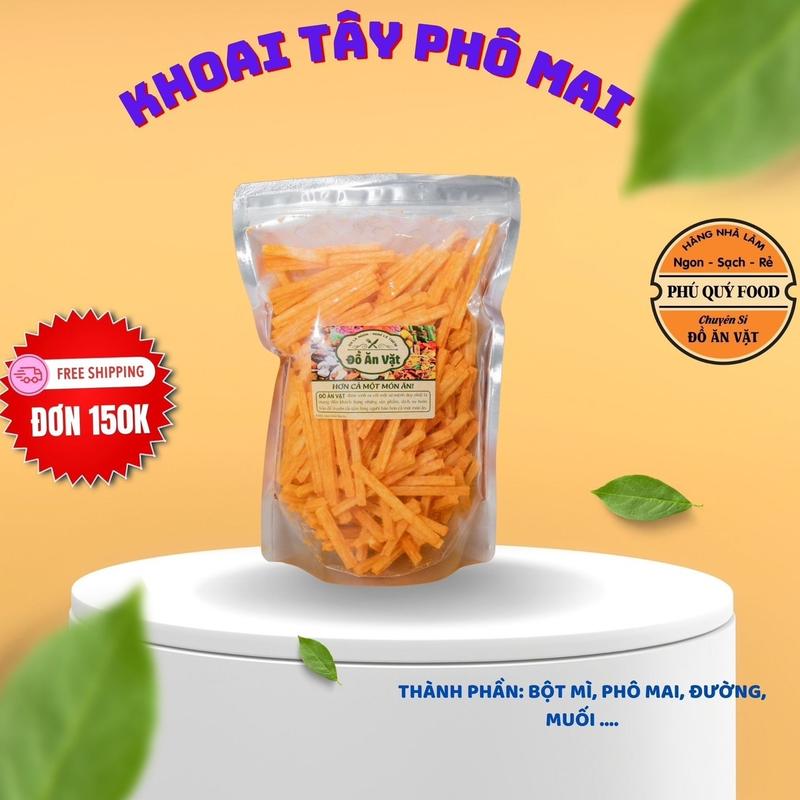 Snack hương khoai tây phô mai 500G/1Kg Snack Ăn Vặt Food