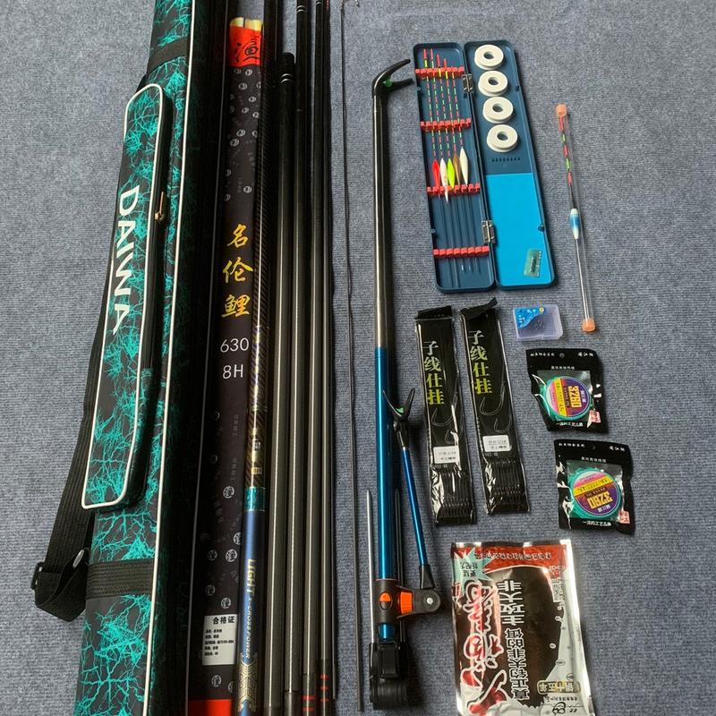 [Sale] Combo Cần Chiến Thần 8H đối trọng săn hàng Đi Câu Fishing