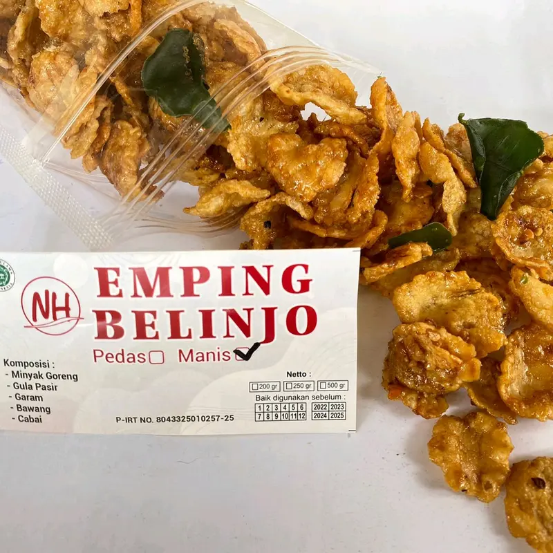 EMPING MELINJO MANIS 500G  Food Snacks 0