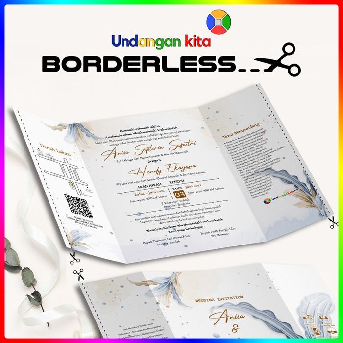 Gambar (100Pcs) Undangan Kita Biaya Borderless Atau Tanpa Tepi Putih Untuk Undangan Fisik dari Undangan Kita Kota Administrasi Jakarta Barat Tokopedia