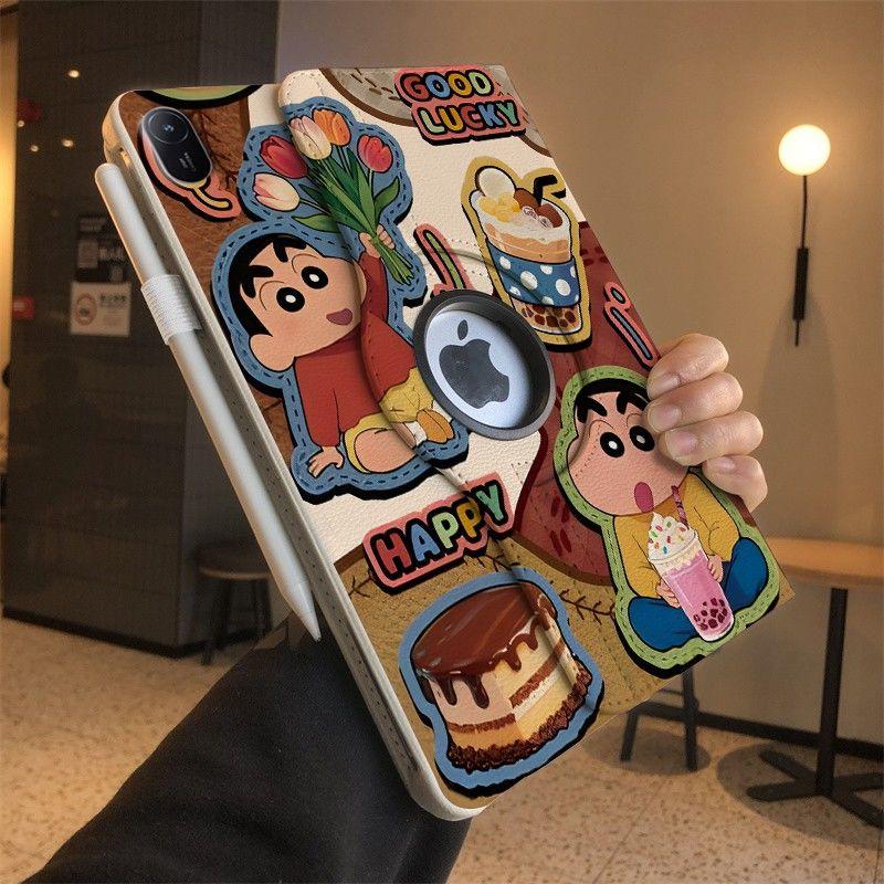 Ốp lưng iPad Air/iPad , xoay 360°, dành cho iPad Pro 12,9 inch và iPad mini…
