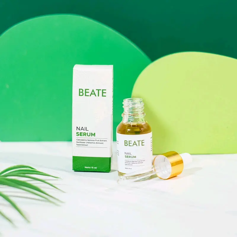 BEATE NAIL SERUM PENUMBUH KUKU KUTIKULA BERNANAH RUSAK JELEK KESEHATAN KUKU Kering 1