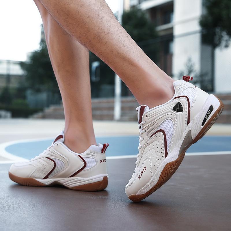 Spring and Summer New Mesh Women's Casual Shoes Fashion Badminton Shoes Thick Bottom Outdoor Sneakers Tennis Shoes Carbon Plate Shock Absorbing Tennis Shoes 2