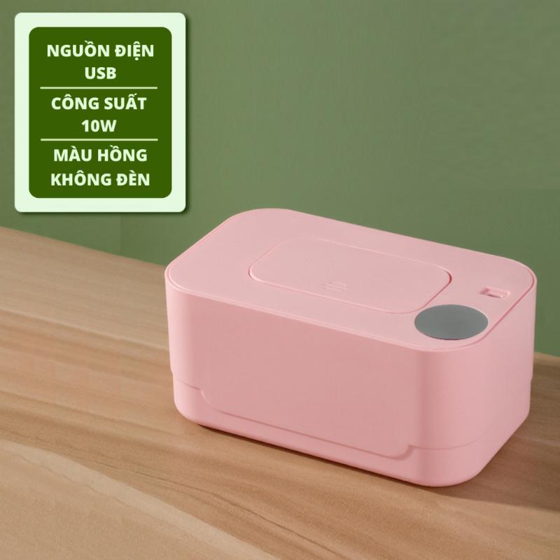 Hộp hâm nóng khăn ướt cho bé di động có màn hình LED, sạc USB và kiểm soát…