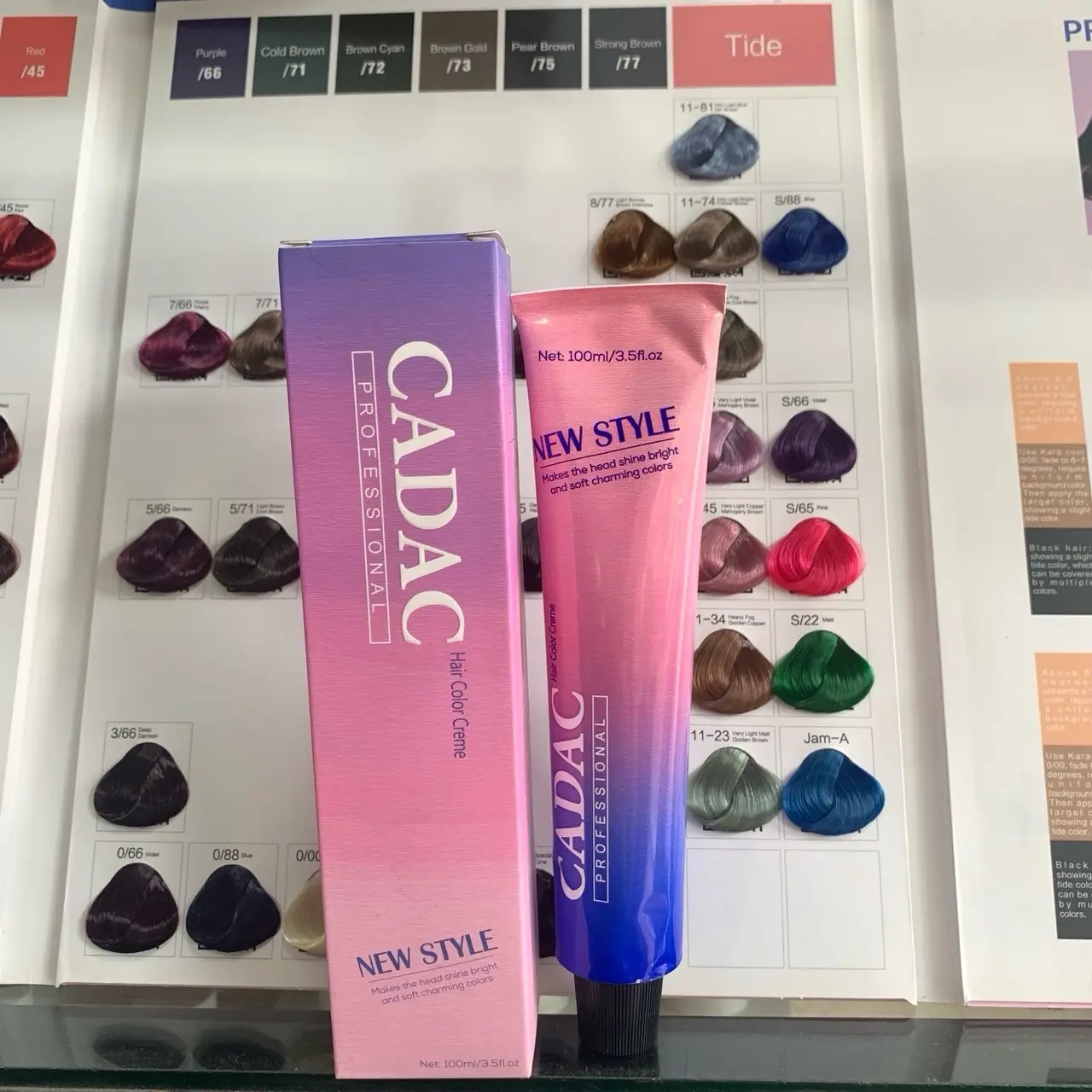 (MUA 10 TẶNG 1) Màu Nhuộm Tóc Cadac cao cấp hàng công ty chính hãng