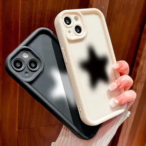 Casing For Samsung A04E A12 A05 A03 A03s A04 A04s A05s A06 A10s A11A13 A14 A15 A20 A20s A21s A22 A23 A24 A25 4G 5G Camera Protective Soft TPU Pentagram Simple Case Hp