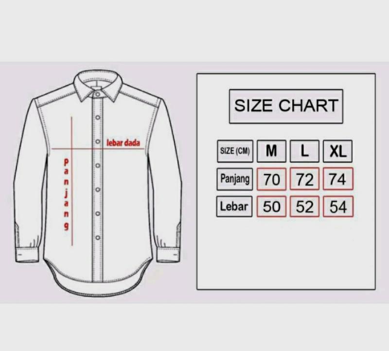 Product Introduction of TERUWUKKK KEMEJA POLOS PANJANG PRIA KASUAL Slim-fitting M L Xl Navy Pink Maroon Santai Grey 0