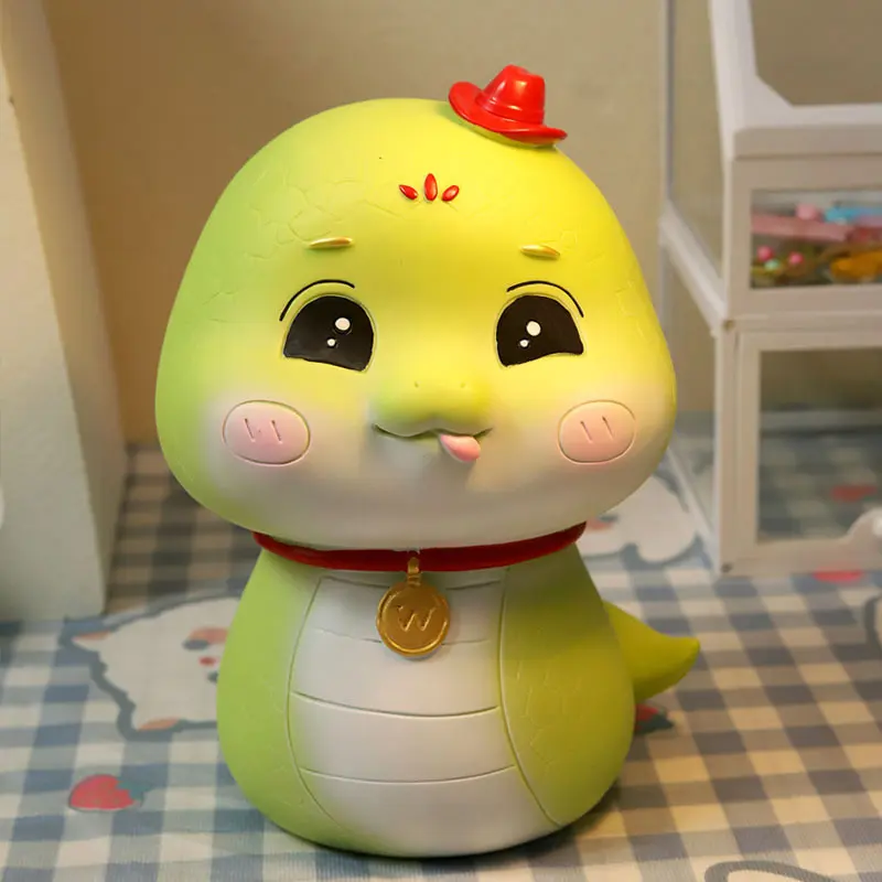 Ngân Hàng Tiền Xu Năm Con Rắn, Chủ Đề Hoàng Đạo, Dung Tích Lớn, Chỉ Đi Qua Không Đi Vào, Thích Hợp Cho Người Lớn Và Trẻ Em, Lý Tưởng Cho Bé Trai Và Bé Gái, Ngân Hàng Tiết Kiệm, Hàng Mới Về 2025 Ống Heo