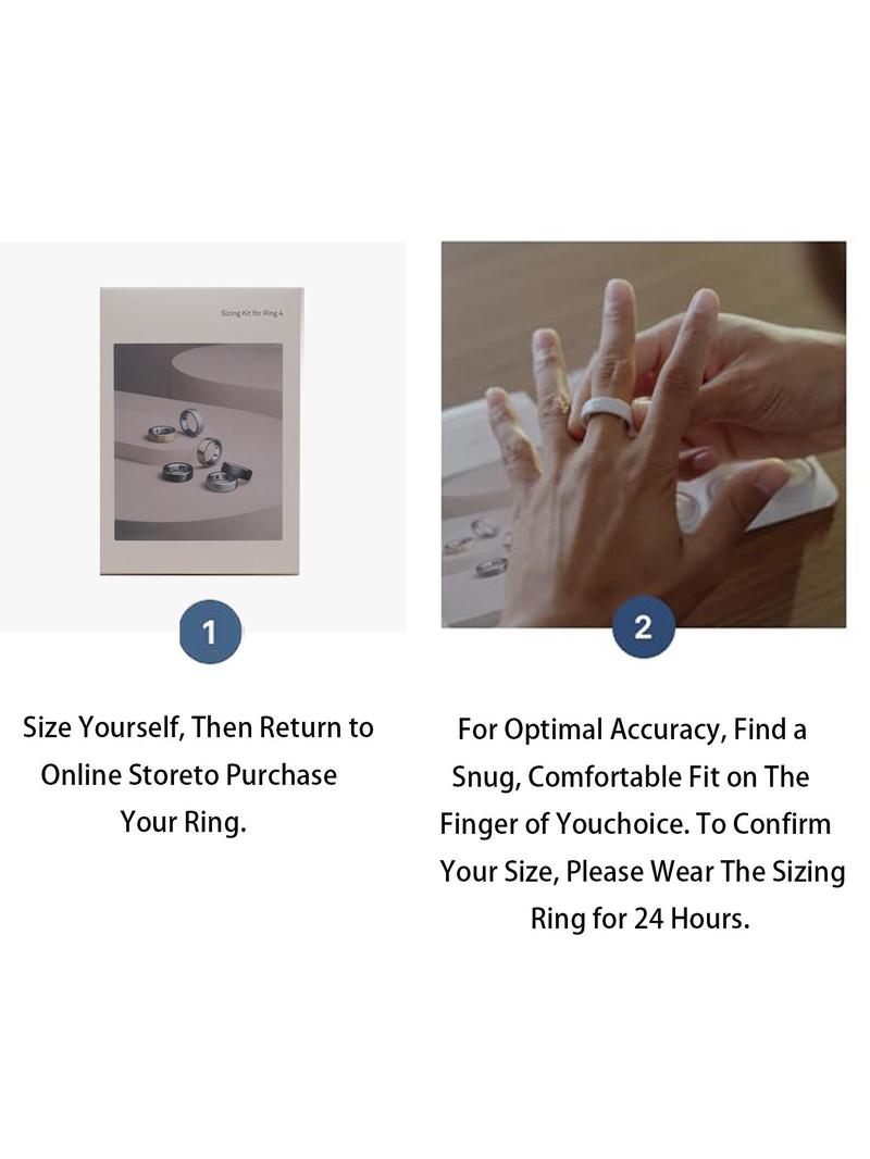 Product Introduction of Ring Sizing Kit, Ring Measuring Tool Kit, Fashion Jewelry Accessories for Women & Men, Trendy All-match & Exquisite Jewelry for Birthday Gift 2