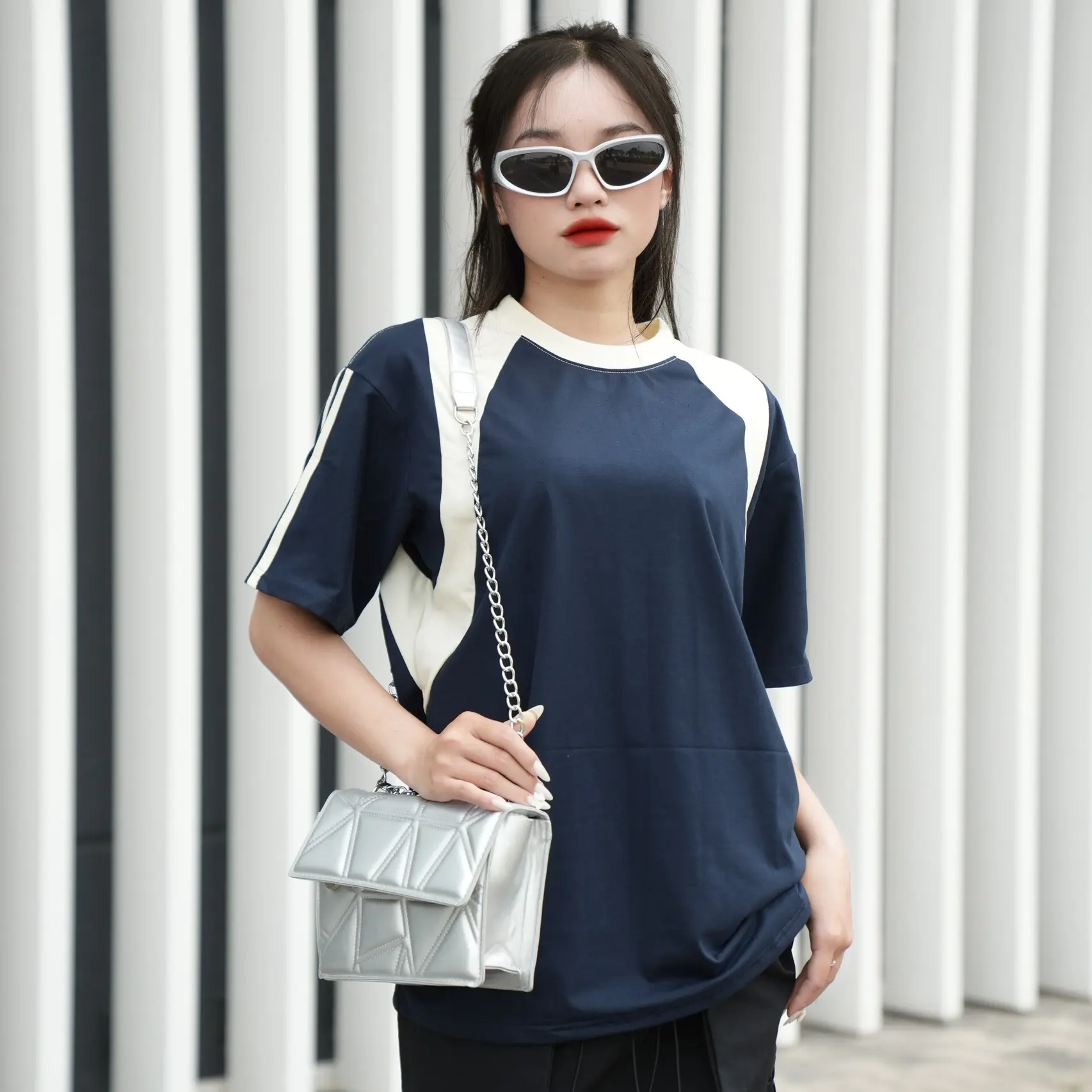 Áo thun Unisex Form Oversize NOMAS STUDIO, BEHIND THE LOGO