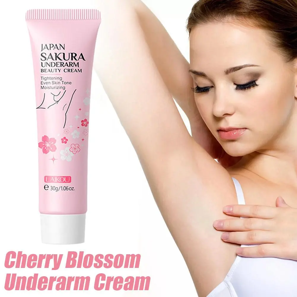 LAIKOU Sakura Underarm Cream Moisturizing Body Care 30g T1G1
