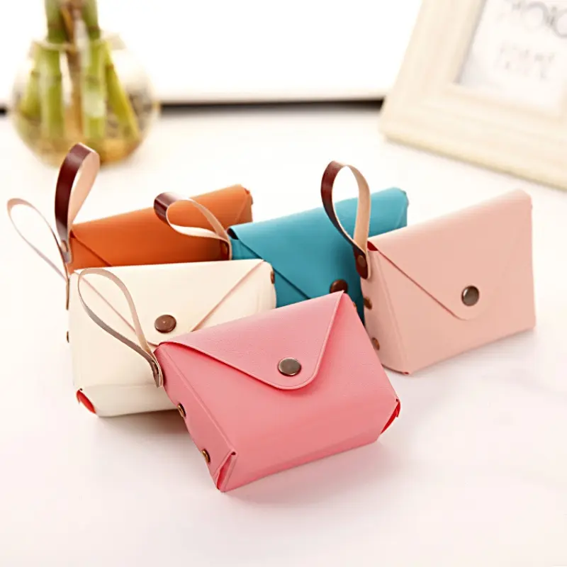 Small Coin Wallet Lovely Candy Color Storage Small Key Bag Creative Simple Mini Soft Jewelry Bag Comfortable Bolsa Feminina