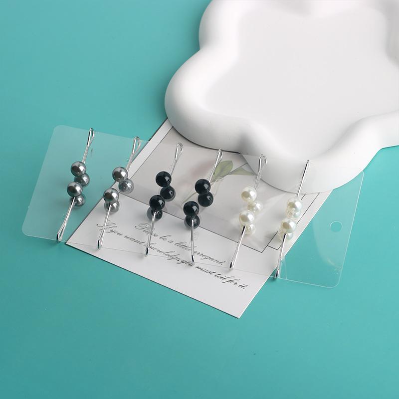 Trâm Cài Ngọc Trai, Dễ Đeo, Thời Trang, Kẹp Chữ U, Dành Cho Nữ, Thời Trang Đơn Giản, Kẹp Ngọc Trai Quần Áo 9