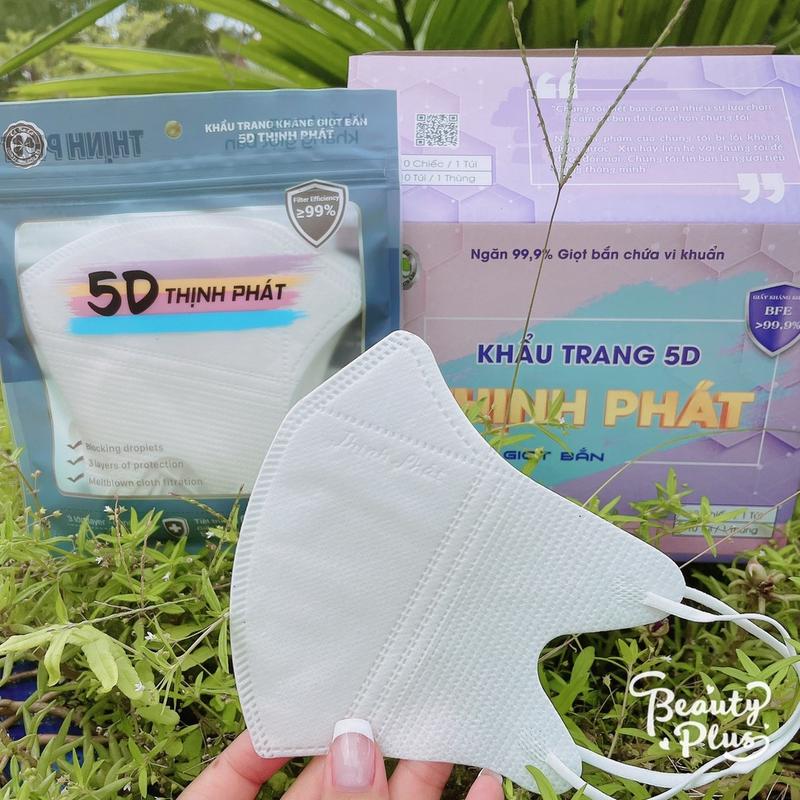 Thùng100 Chiếc Khẩu Trang 5D Mask Thịnh Phát Cao Cấp 1