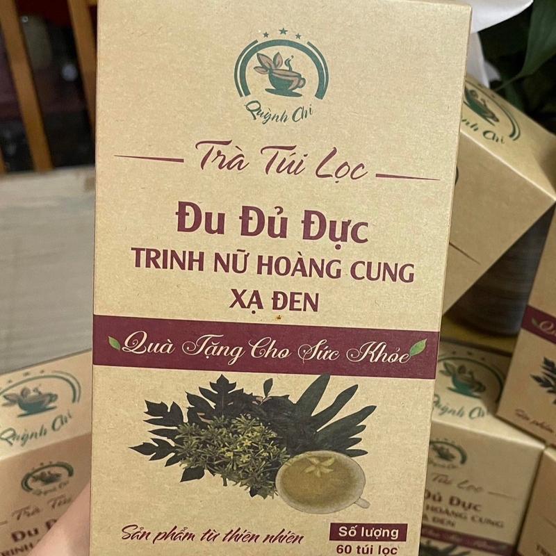 Trà túi lọc đu đủ đực - trinh nữ hoàng cung - xạ đen dạng hộp 60 túi lọc 1
