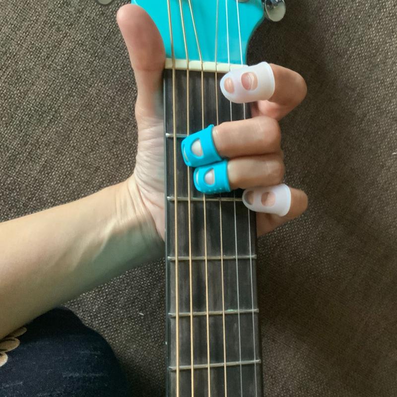 Bọc Ngón Tay Cao Su Chơi Đàn Guitar – Giảm Đau, Bảo Vệ Ngón Tay