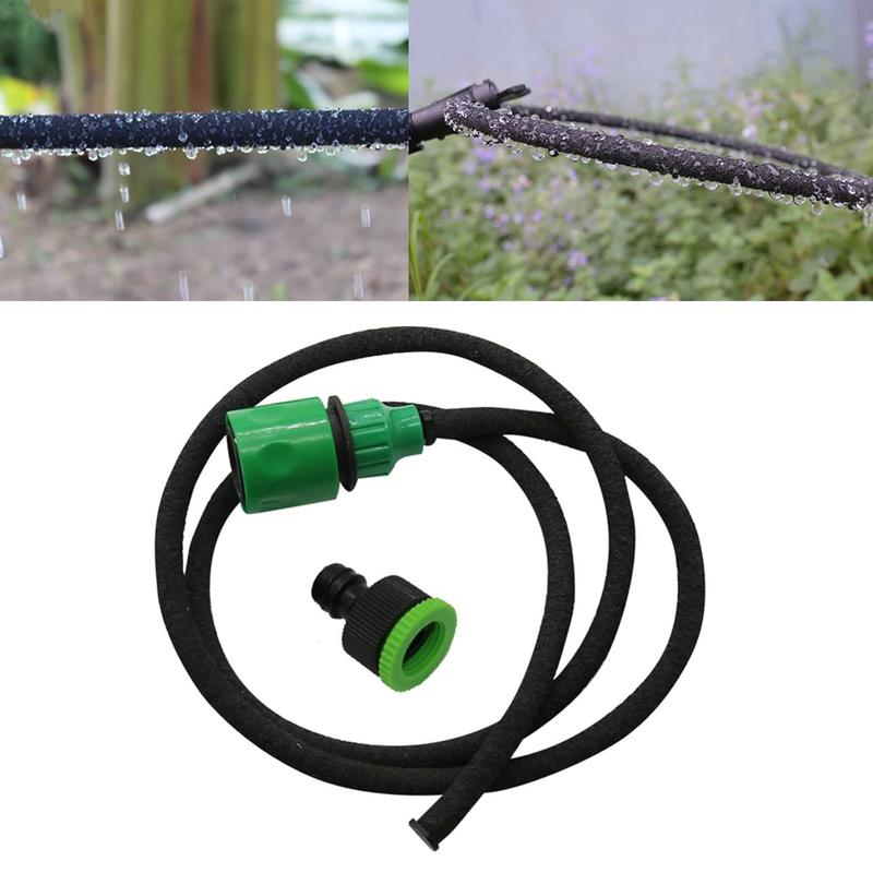  10m dây tưới nhỏ giọt kiểu mới tưới quấn gốc tưới chậu cảnh tưới rau quả vườn sân thượng kèm cút nối lắp trực tiếp van nước máy 