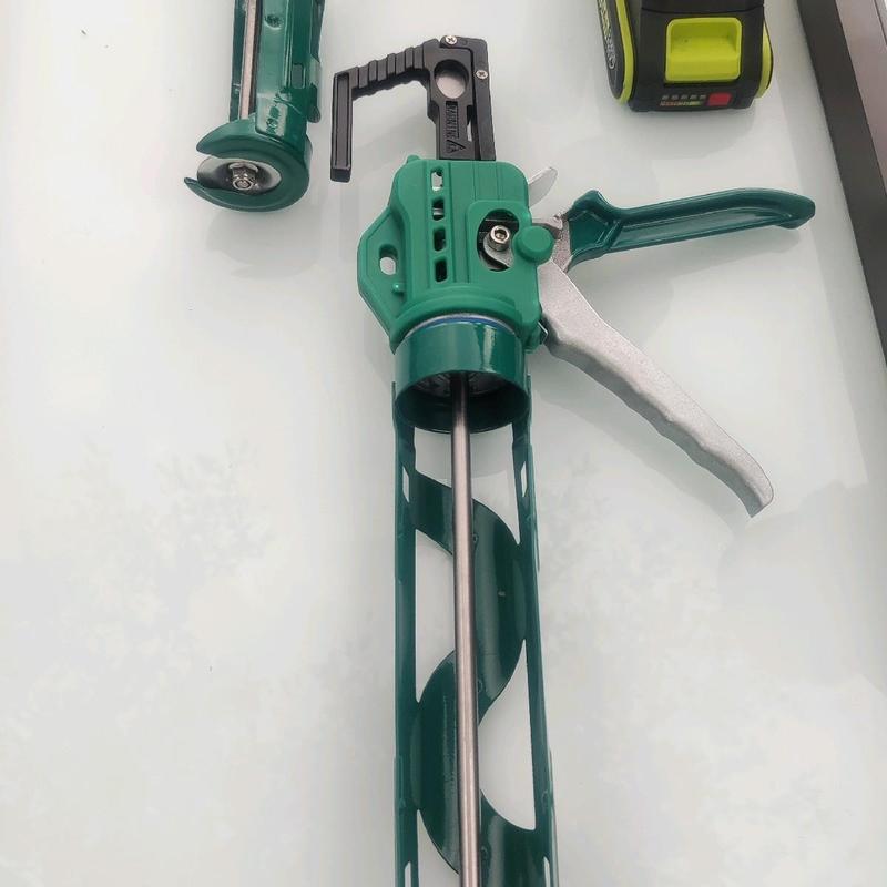 Sung bơm keo SENDATOOL tự động ngắt keo Tích hợp cắt vòi keo silicon nhanh